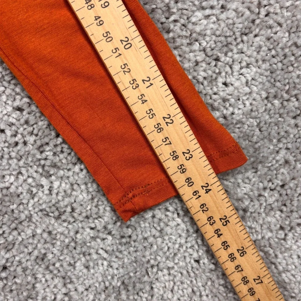 143 Story by Line Up Women Burnt Orange One Shoulder Long Sleeve Bodysuit S - Picture 7 of 8